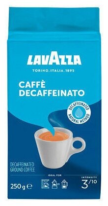 Кофе молотый Lavazza Caffe Decaffeinato (без кофеина) в/у, 6x250г - фотография № 14