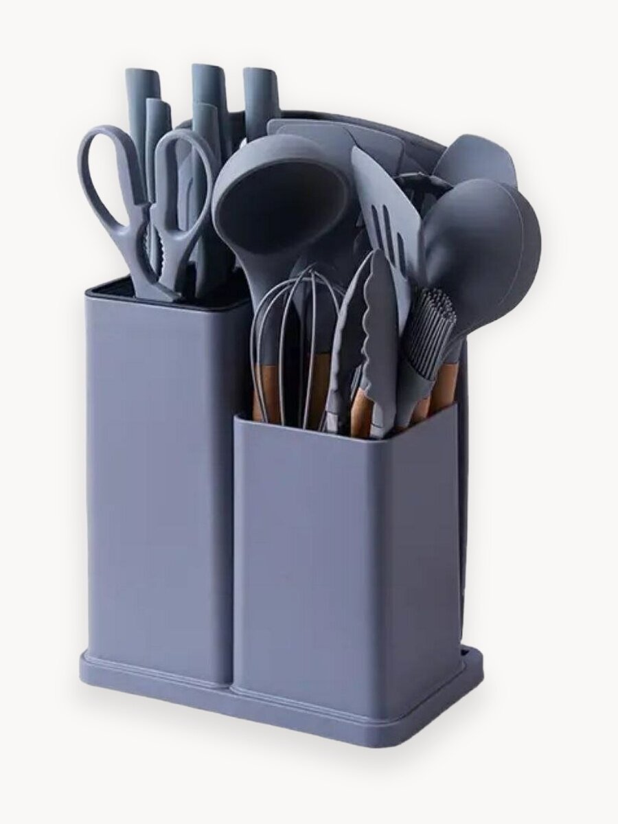 Набор кухонных принадлежностей, 19 предметов набор кухонных принадлежностей