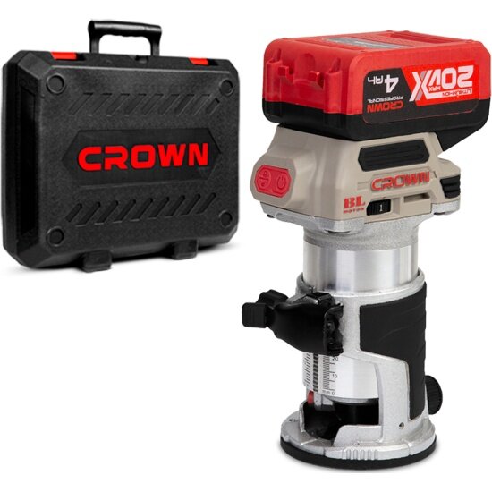 Фрезер аккумуляторный Crown Professional CROWN CT26010HX-4 BMC