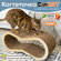 Когтедралка, когтеточка картонная для кошек, лежанка для кошек Co...