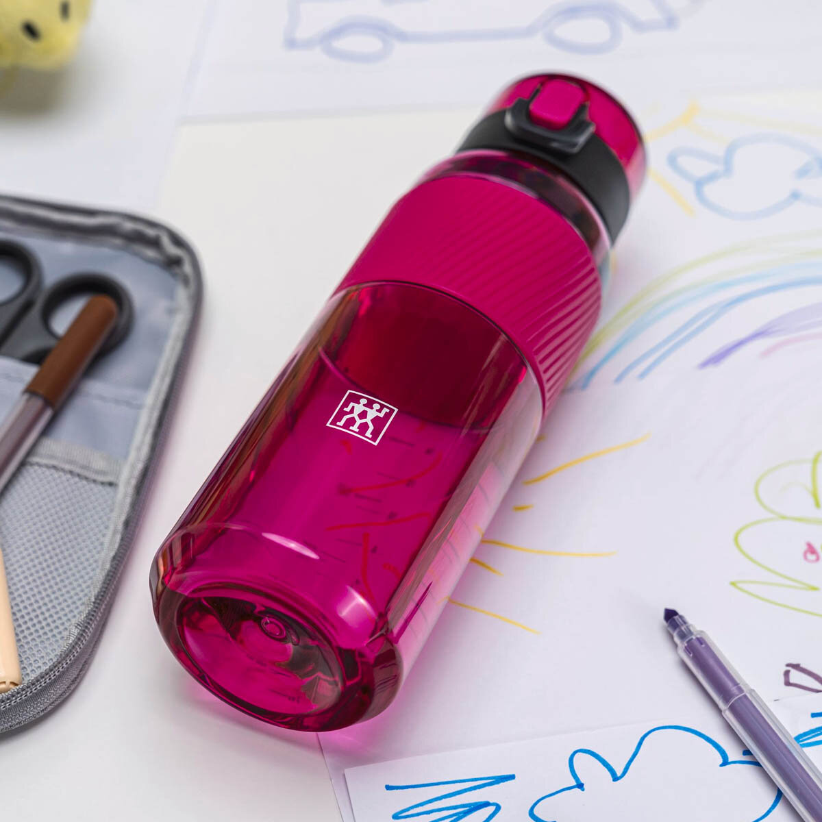 Бутылка для воды Zwilling Bottles 680мл, цвет розовый, тритан — фото 1
