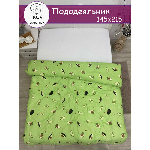 Пододеяльник SOANA, бязь, 1,5-спальный, гипоаллергенный, на молнии, 100% хлопок