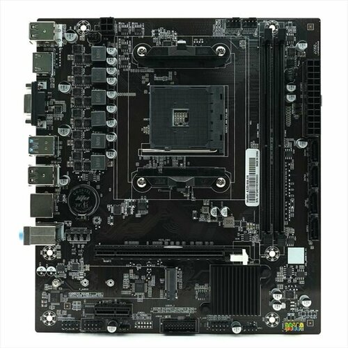 Материнская плата AFOX A320-MA-V4, SocketAM4, mATX, Retail