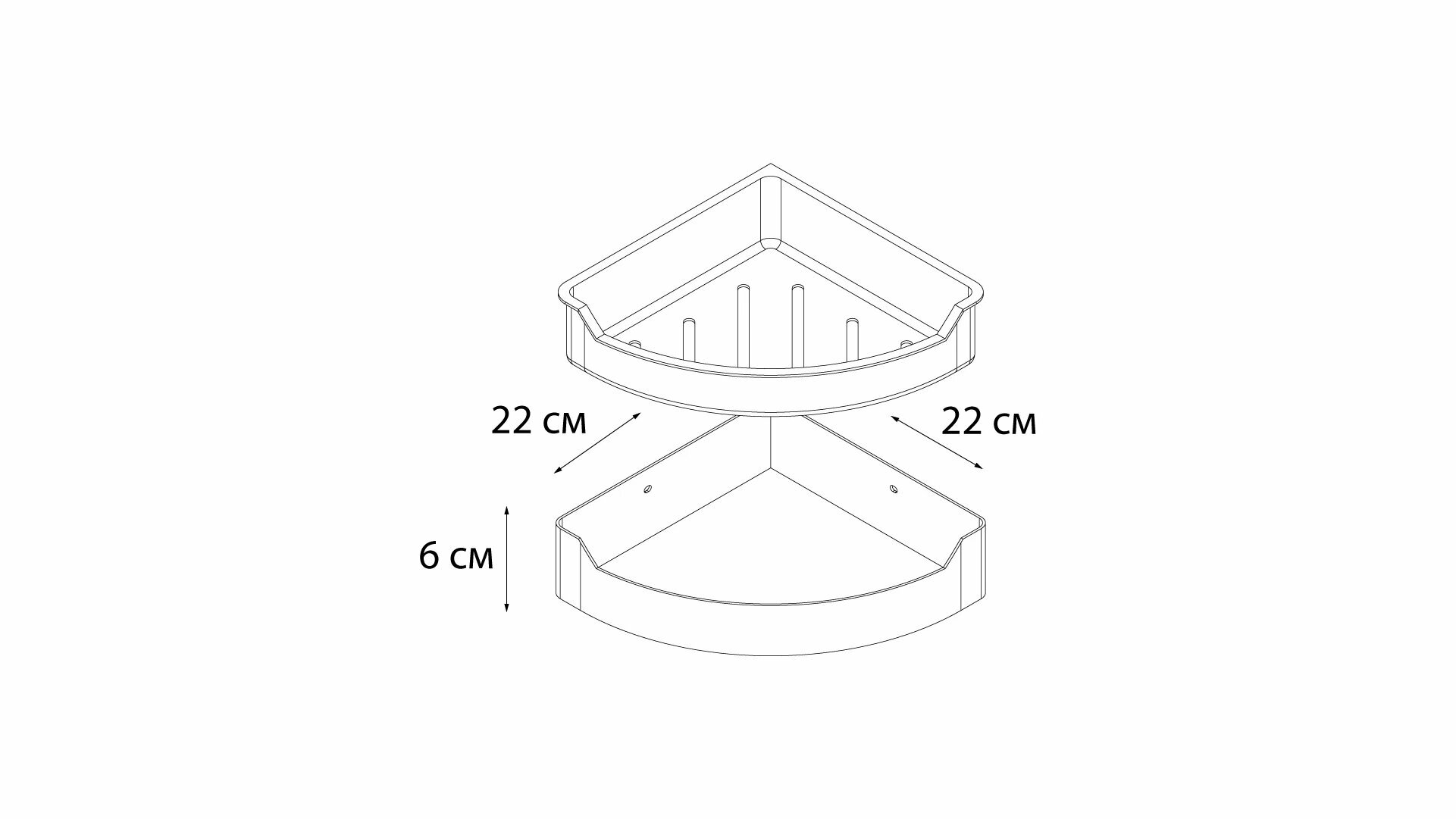 Fx-31003d hotel полка угловая одноэтажная Fixsen