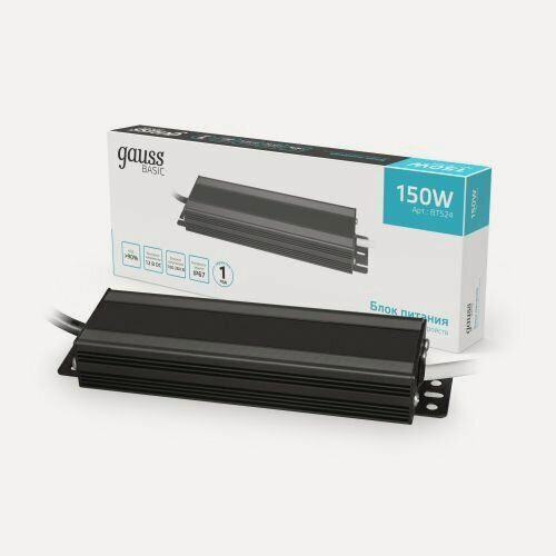 Изображение товара Блок питания Gauss Basic 12V 150W IP67 1/15