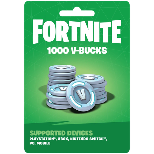 Игровая валюта Fortnite 1000 V-Bucks Все страны 1499₽