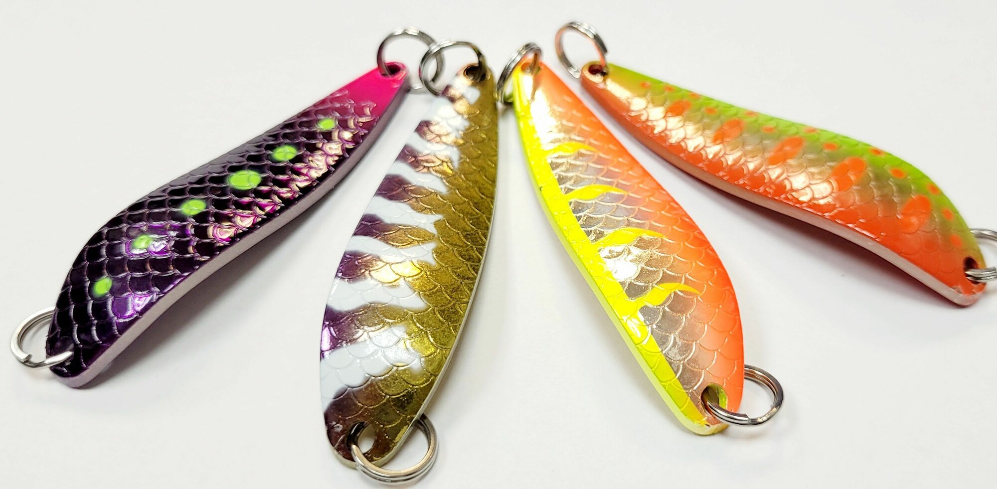 Блесна для горбуши 40 гр. микс 4