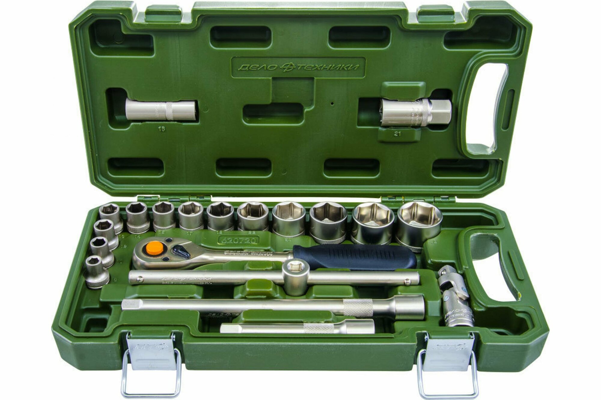 Набор головок 1/2 20 предметов ДТ/6 Дело Техники 620720