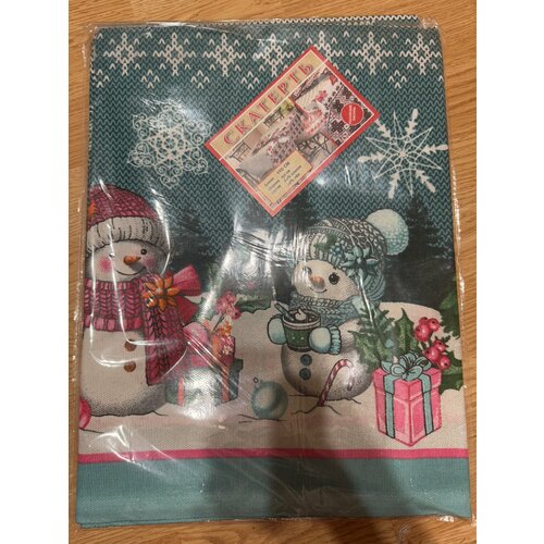 Скатерть Новогодняя 110х150 ассортимент 1010₽