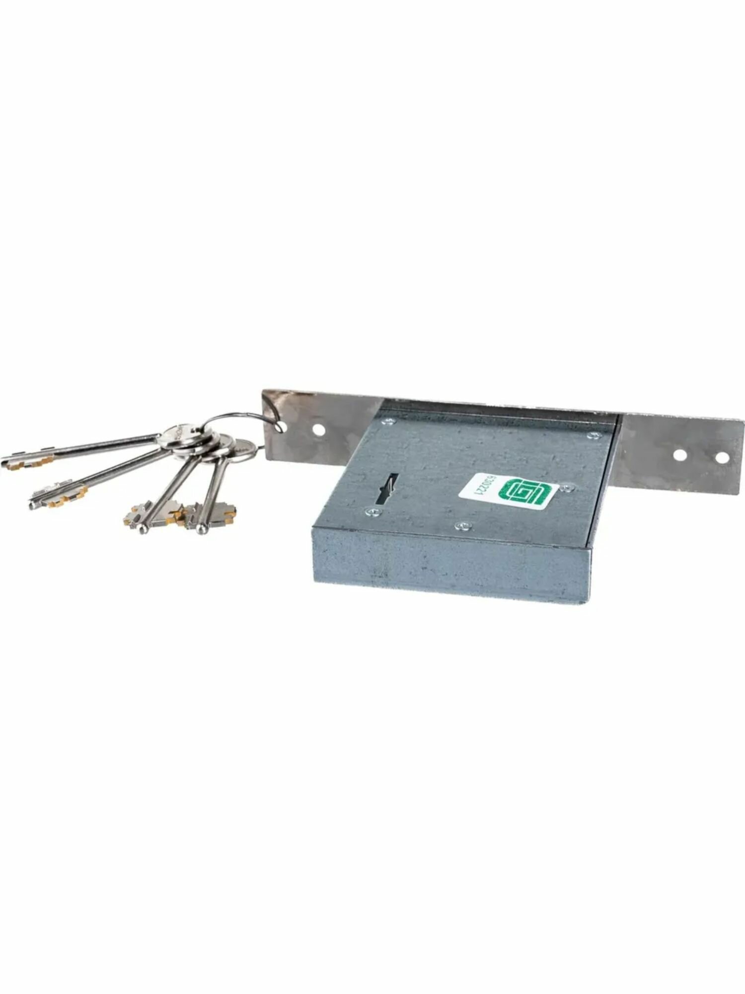 Замок гардиан 30.01 (4 ключа / 8 сувальд), 4 ключа, без защелки — фото 1