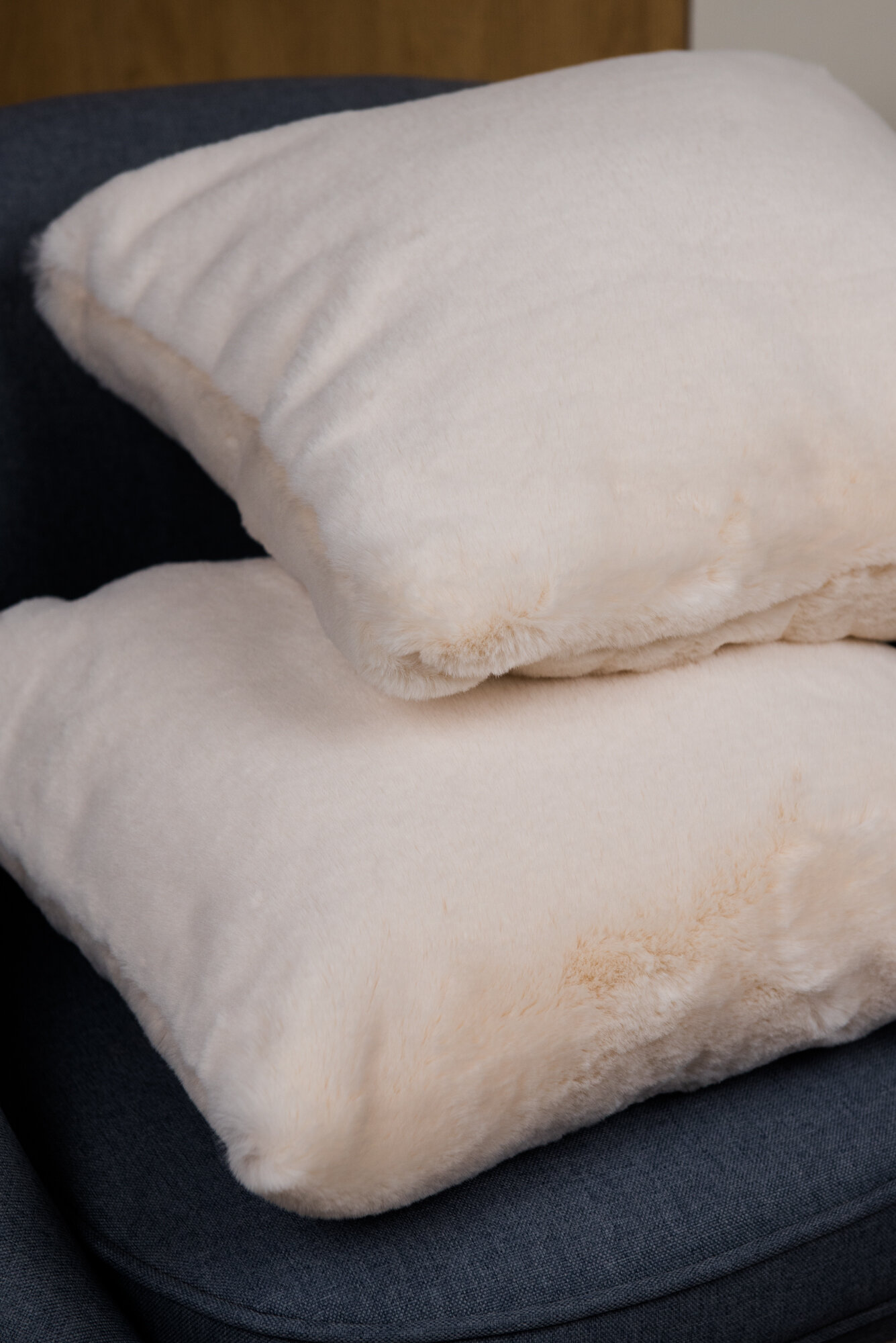 К-т наволочек на молнии 45Х45 кремовый 2 штуки