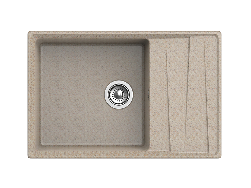Мойка кухонная GranFest LEVEL GF-LV-760L песочный
