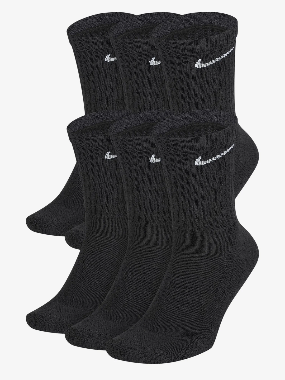 Носки спортивные NIKE Everyday Lightweight Crew, комплект