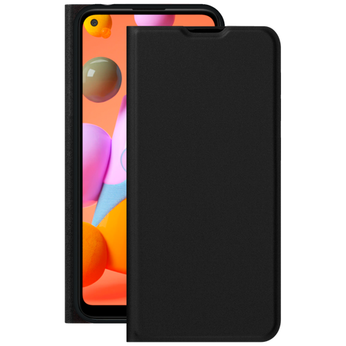 Чехол Book Cover Silk Pro для Samsung Galaxy A11 (2020), черный, Deppa 87652