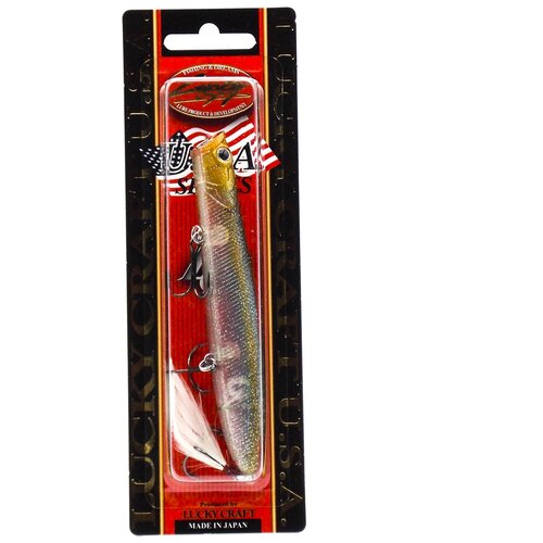 Lucky Craft, Воблер Gunfish 117, 179, Flake Flake Golden Sexy Minnow