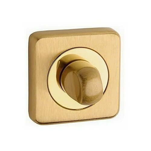 Сантехнический фиксатор 2657 QUADRATA, Матовая латунь/латунь, Pasini