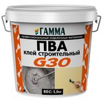 Клей ПВА строительный Гамма, 5 кг - изображение