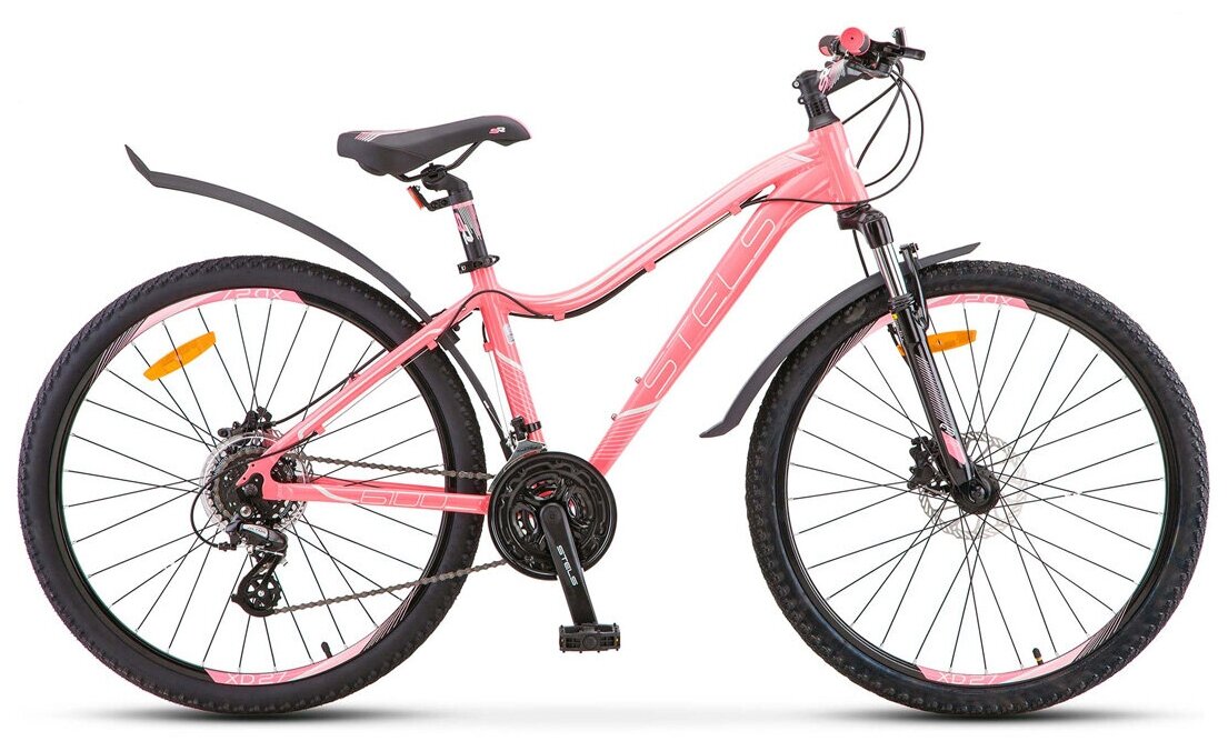 Горный (MTB) велосипед STELS Miss 6100 D 26 (2021) рама 15” Светло-красный