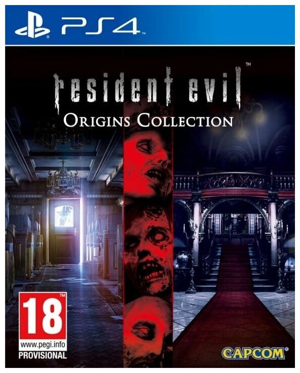 Resident Evil Origins Collection (Resident Evil+ Resident Evil Zero) (PS4) английский язык