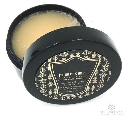 Parker Мыло для бритья Parker Сандал и масло Ши 50г