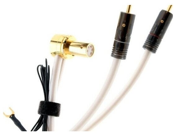 Кабель Phono DIN - 2xRCA Atlas Cables Element Tonearm Right Angle 1.5m