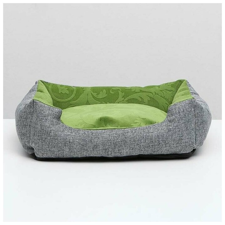 Лежанка-диван с двусторонней подушкой, 45х35х11 см - фотография № 2