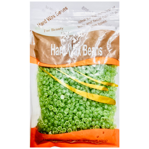 HARD WAX BEANS/Воск для депиляции в гранулах 100 гр/Сочная трава