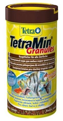 TetraMin Granules корм для всех видов рыб в гранулах 1 л - фотография № 5