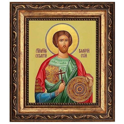 Валерий Севастийский Святой мученик. Икона на холсте.
