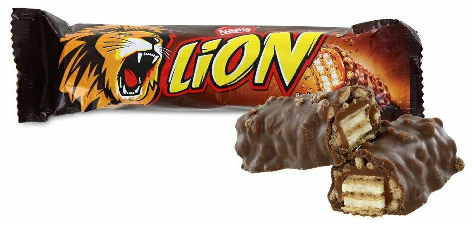 Шоколадный батончик Lion Nestle Standard 42гр