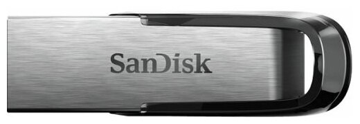 Накопитель USB 3.0 256GB SanDisk Ultra Flair SDCZ73-256G-G46 серебристый/черный