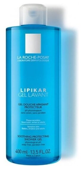 Гель для душа LA Roche-posay Lipikar успокаивающий, 400мл