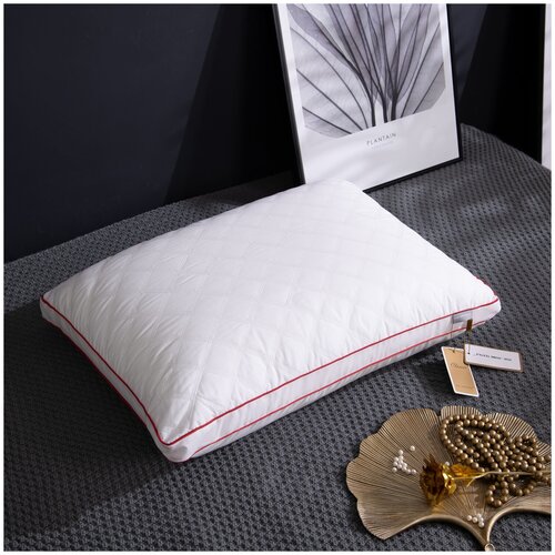 Подушка Nano Touch красный кант Z60 (50*70)