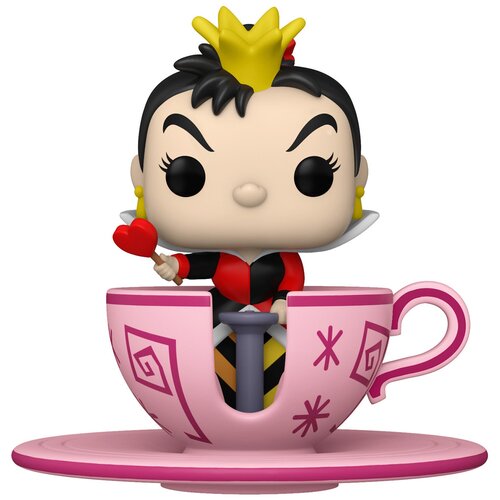 Фигурка Funko POP! Deluxe: Disney WDW50: Queen Of Hearts At The Mad Tea Party Attraction (Exc) 58963 funko pop дисней коллекционная фигурка алиса в стране чудес мартовский заяц