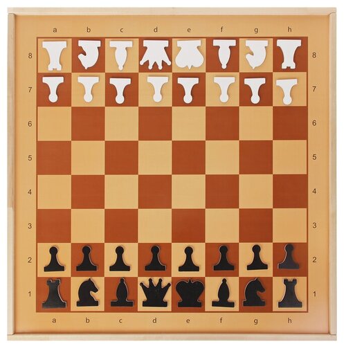 демонстрационные шахматы магнитные игровое поле 73х73 см фигуры полимер король h 6 3 см Демонстрационные шахматы магнитные (поле 61 х 61 см, фигуры полимер, король 6.3 см)