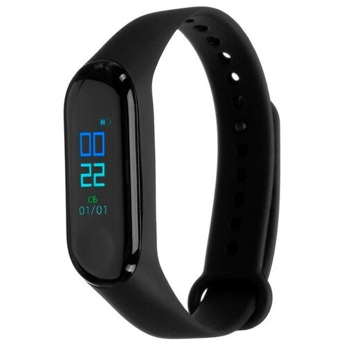 Фитнес-браслет Red Line RF-01 096 IP68 пульсометр датчик уровня кислорода черный 149000₽