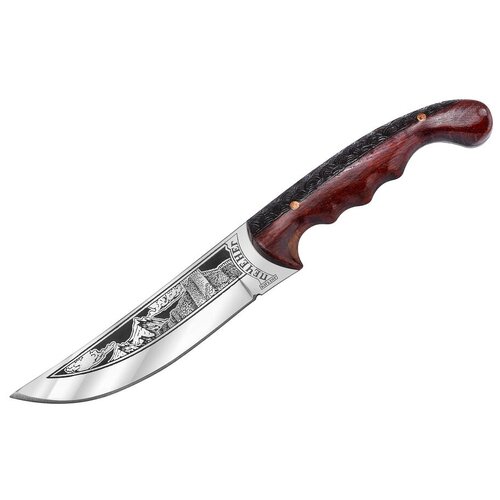 фото Нож печенег, сталь 65х13, рукоять жженый орех mirus group