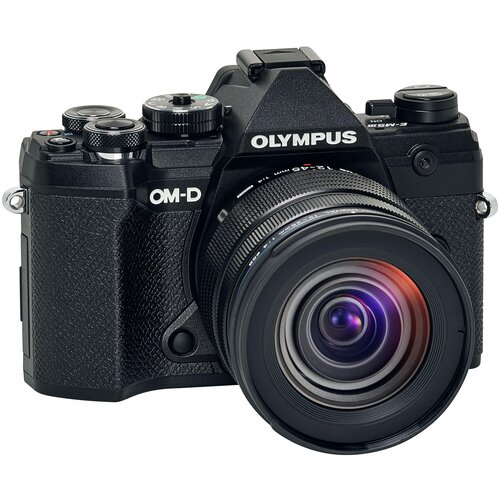 Фотоаппарат Olympus OM-D E M5 Mark III 1245 Kit черный 11590000₽