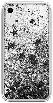Чехол Sparkle для iPhone XR, черные звезды, 1380SPK15, White Diamonds, White Diamonds 805066