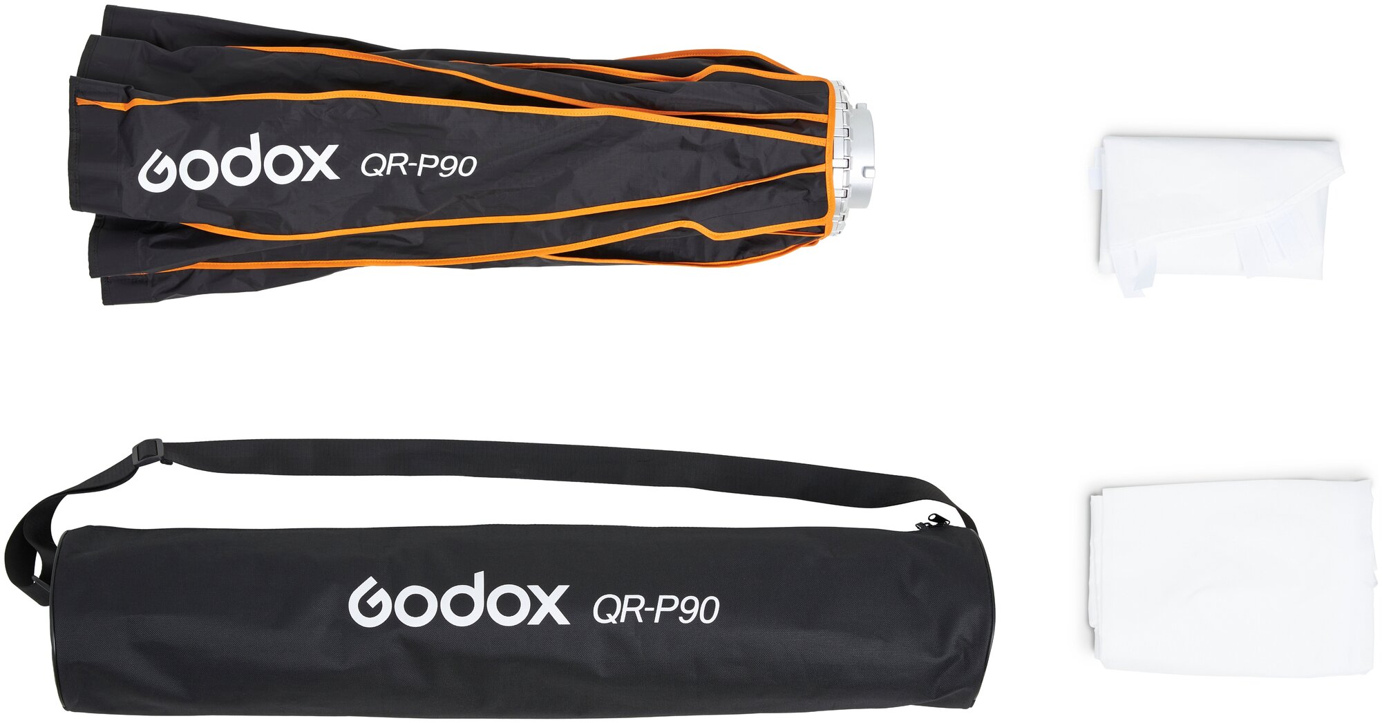 Софтбокс Godox QR-P90 параболический быстроскладной - фото №4