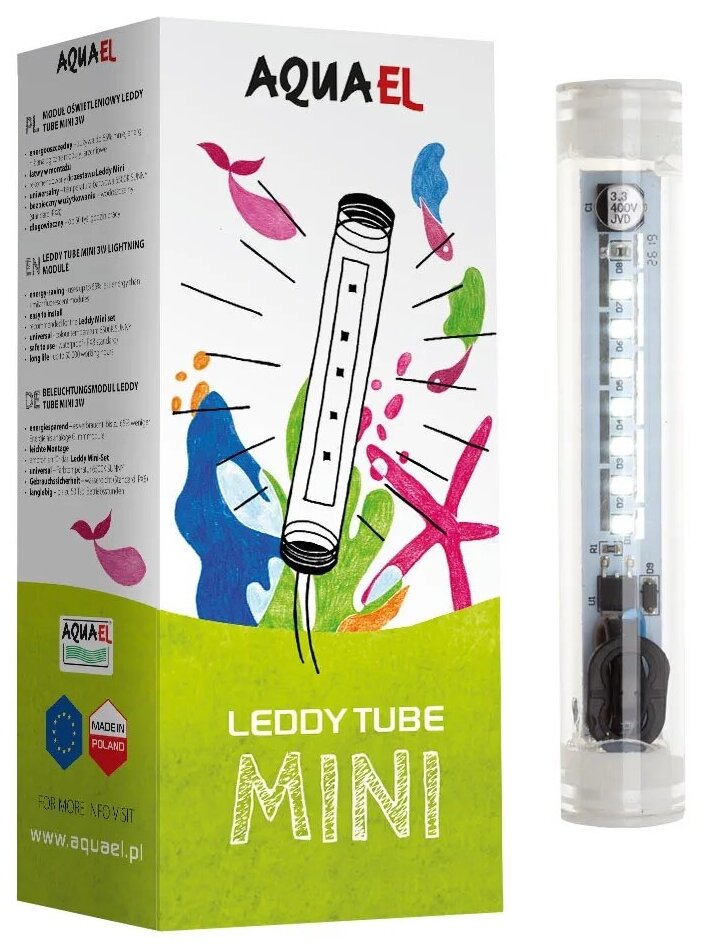 Светодиодный модуль LED 3Вт LEDDY TUBE MINI (AQUAEL) - фотография № 2