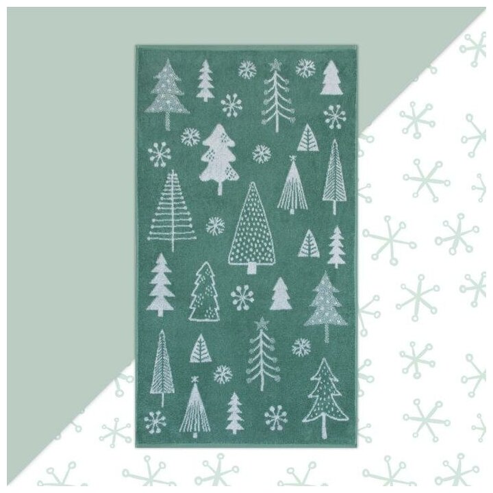 фото Полотенце махровое Этель Winter