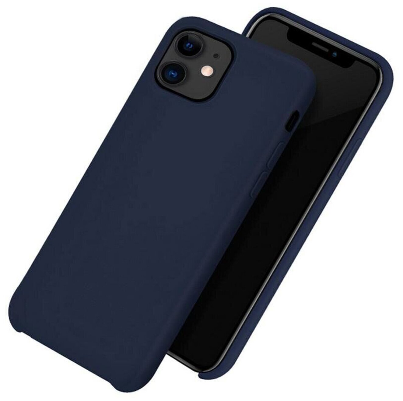 Силиконовый чехол Hoco Pure Series Case для Apple iPhone 12 mini синий