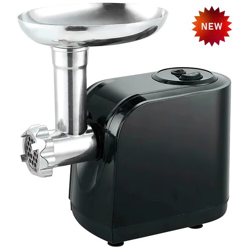 Мясорубка чернаямясорубка электрическая2600Втреверс2 скорости работыдомашняя мясорубка для фаршаколбасысосисок 544400₽