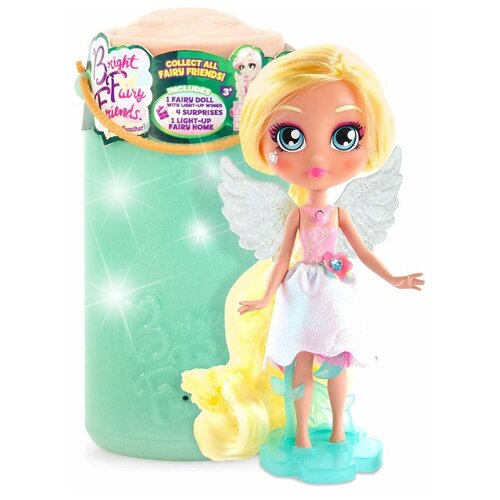 Фея-подружка Лили с домом-фонариком, 15см,свет. крылья