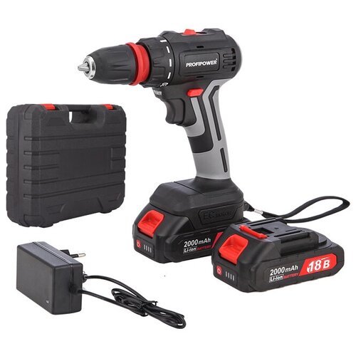 дрель-шуруповерт ProfiPower DFRCN-18BT 730300₽