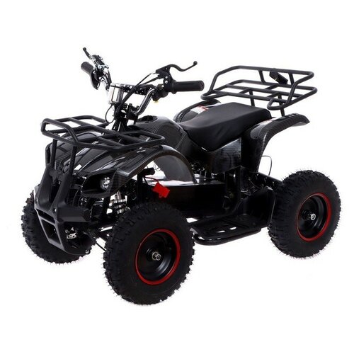 Квадроцикл электрический ATV G6 - 800W, цвет чёрный карбон