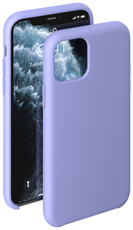 Чехол Liquid Silicone Case для Apple iPhone 11 Pro, лавандовый, Deppa 87292