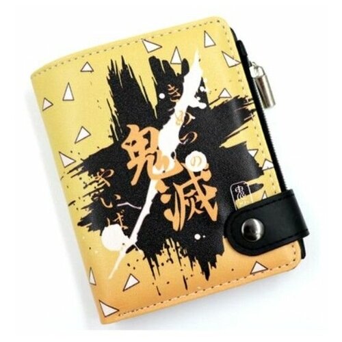фото Кошелек аниме клинок рассекающий демонов/ demon slayer искусственная кожа нет