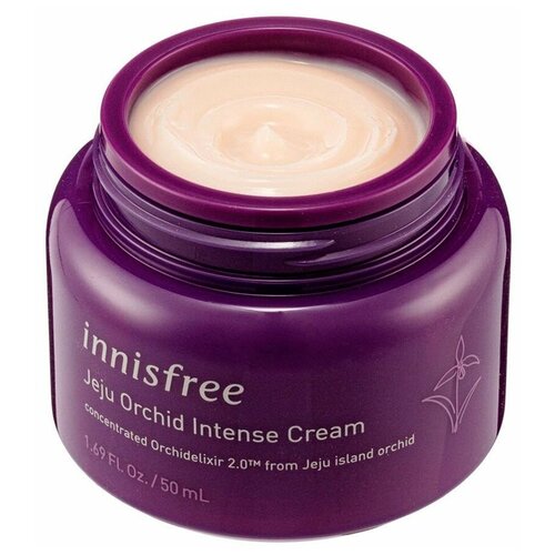 Innisfree Jeju Orchid Intense Cream Интенсивный омолаживающий крем для лица с экстрактом орхидеи, 50 мл